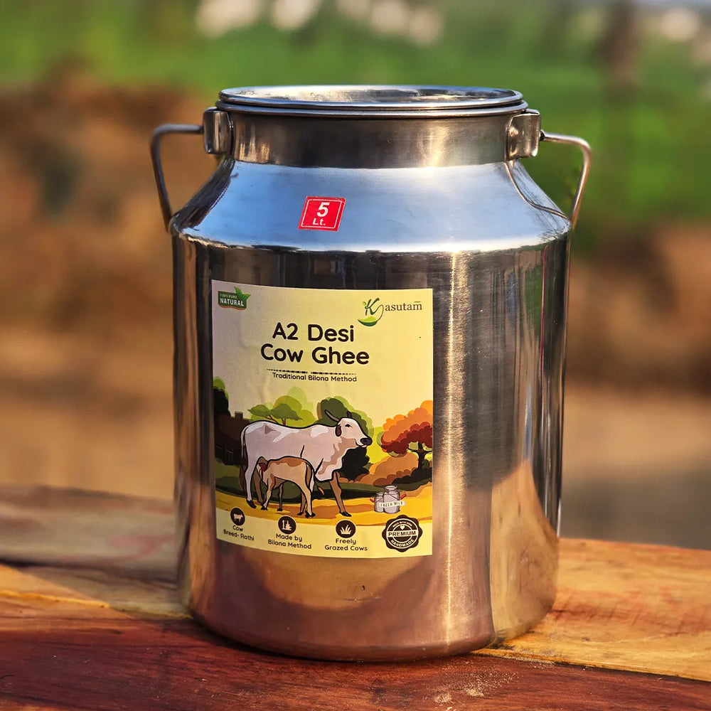 A2 Desi Cow Ghee 5 Litre can