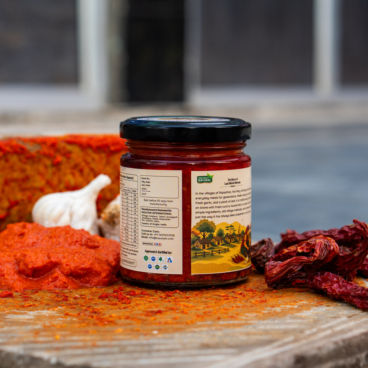 Rajasthani Laal Mirch Chutney