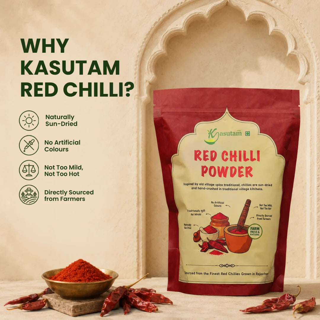 Kasutam Red Chilli Powder 500g