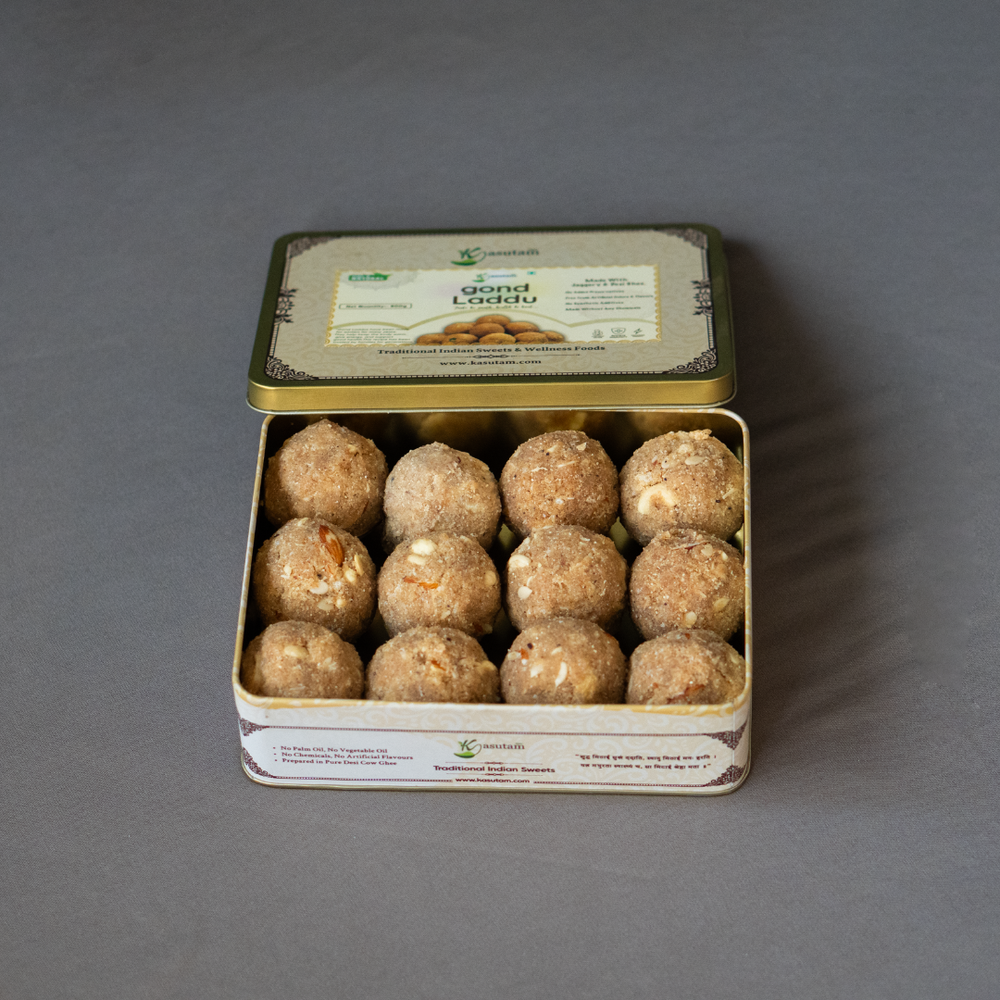Gond Laddu 800 Gram- 12 Pcs
