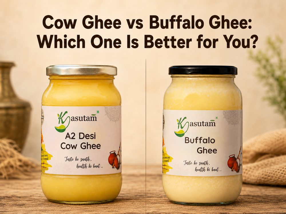 Cow vs Buffalo Ghee: Which one is Better for You?
