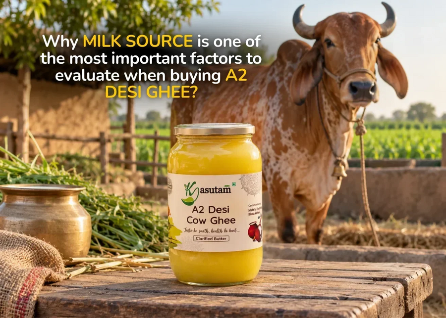 Why milk source is one of the most important factors to evaluate when buying A2 desi ghee