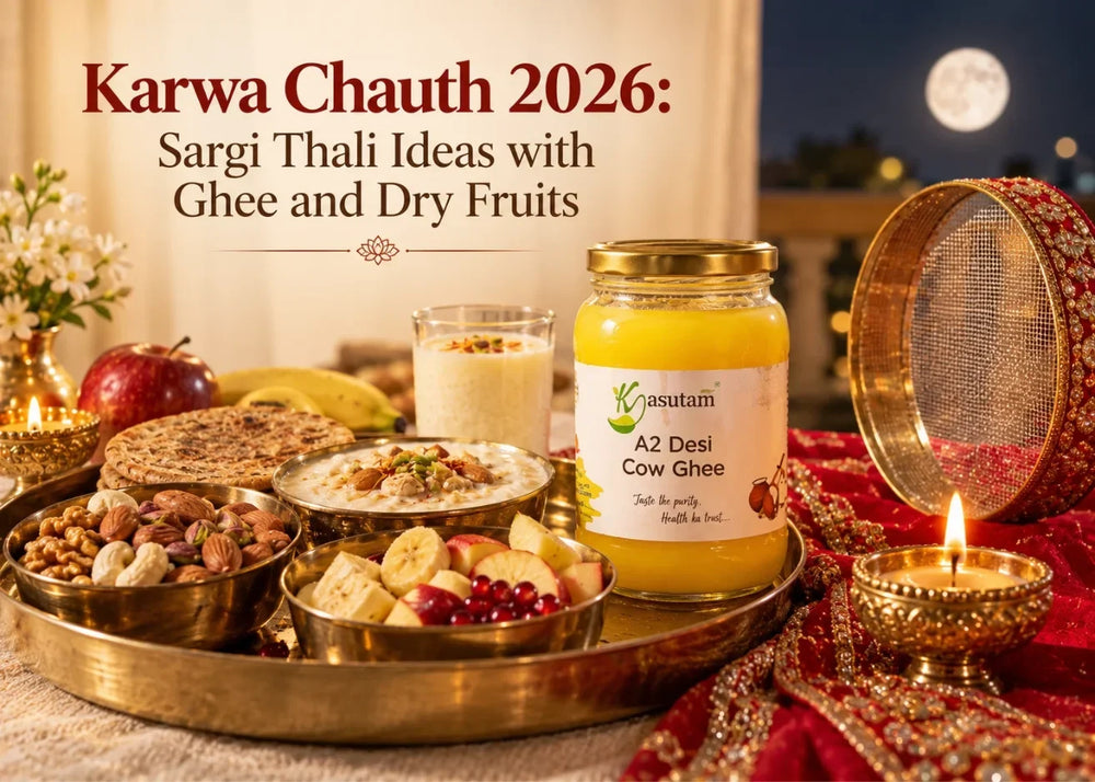 Karwa Chauth 2026: Sargi Thali Ideas with Ghee and Dry Fruits