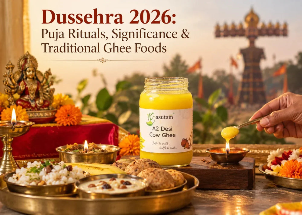 Dussehra 2026: Puja Rituals, Significance & Traditional Ghee Foods