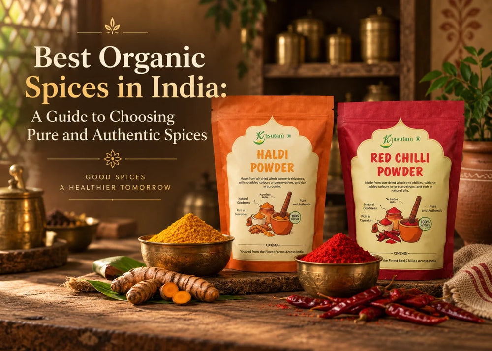 Best Organic Spices in India: A Guide to Choosing Pure and Authentic Spices