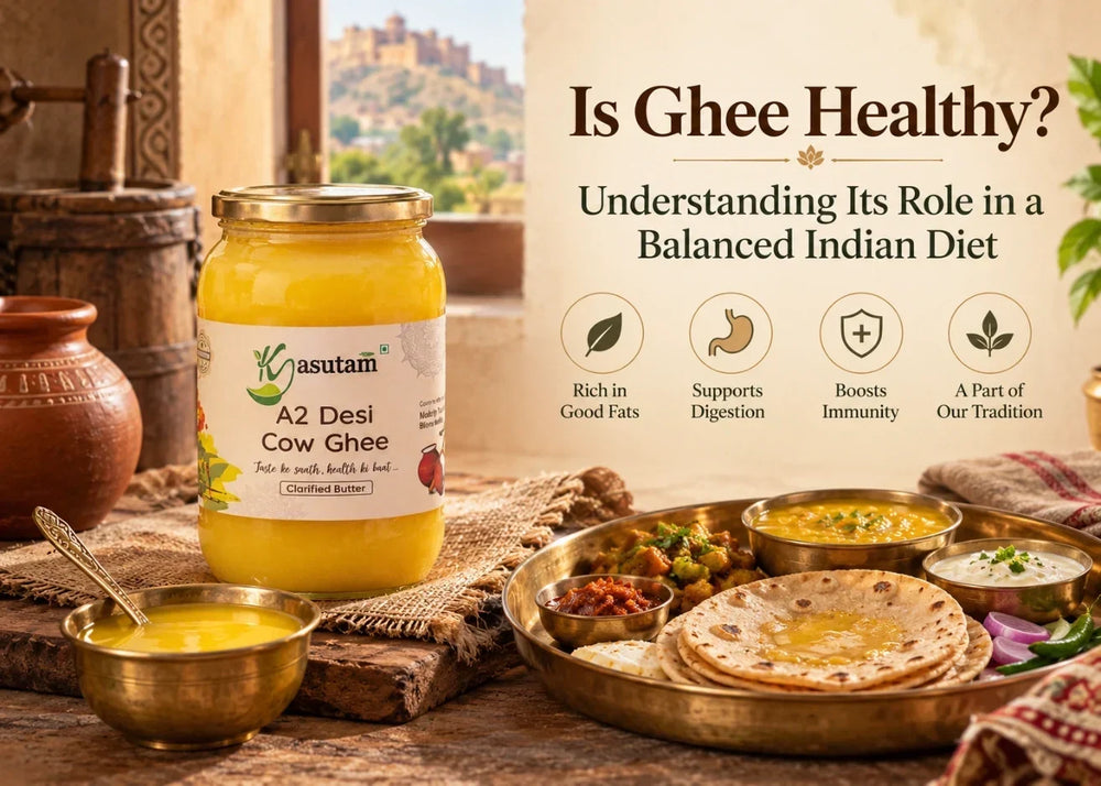 Is Ghee Healthy? Understanding Its Role in a Balanced Indian Diet