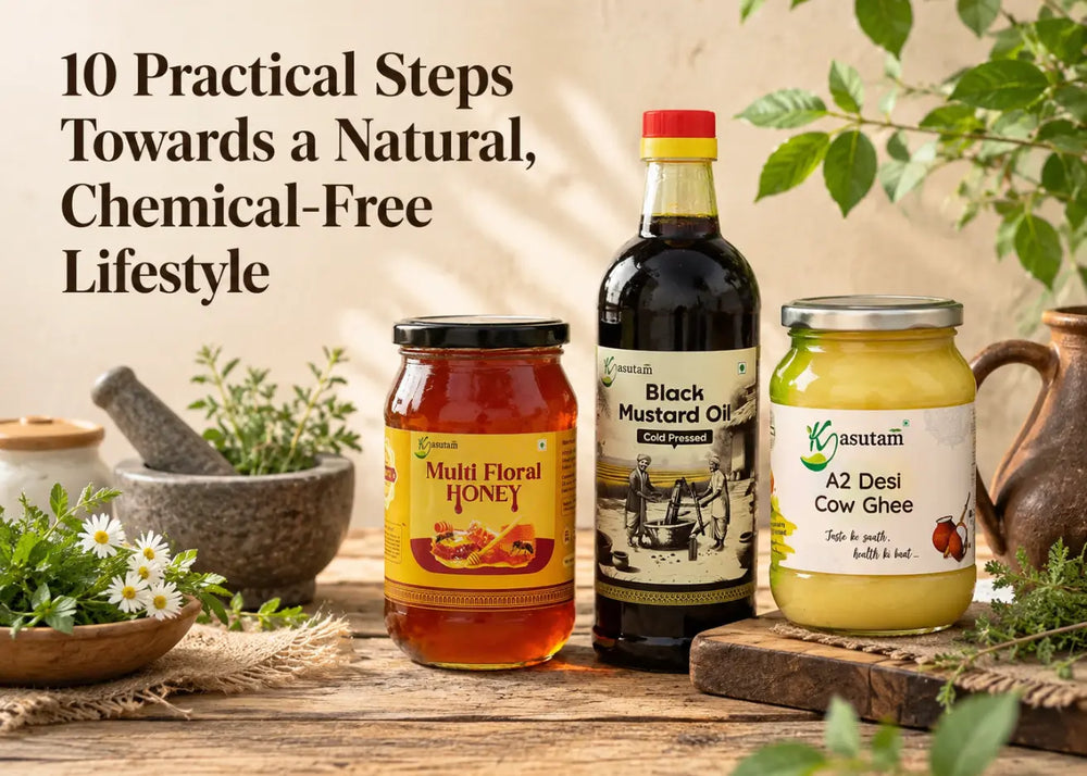 10 Practical Steps Towards a Natural, Chemical-Free Lifestyle