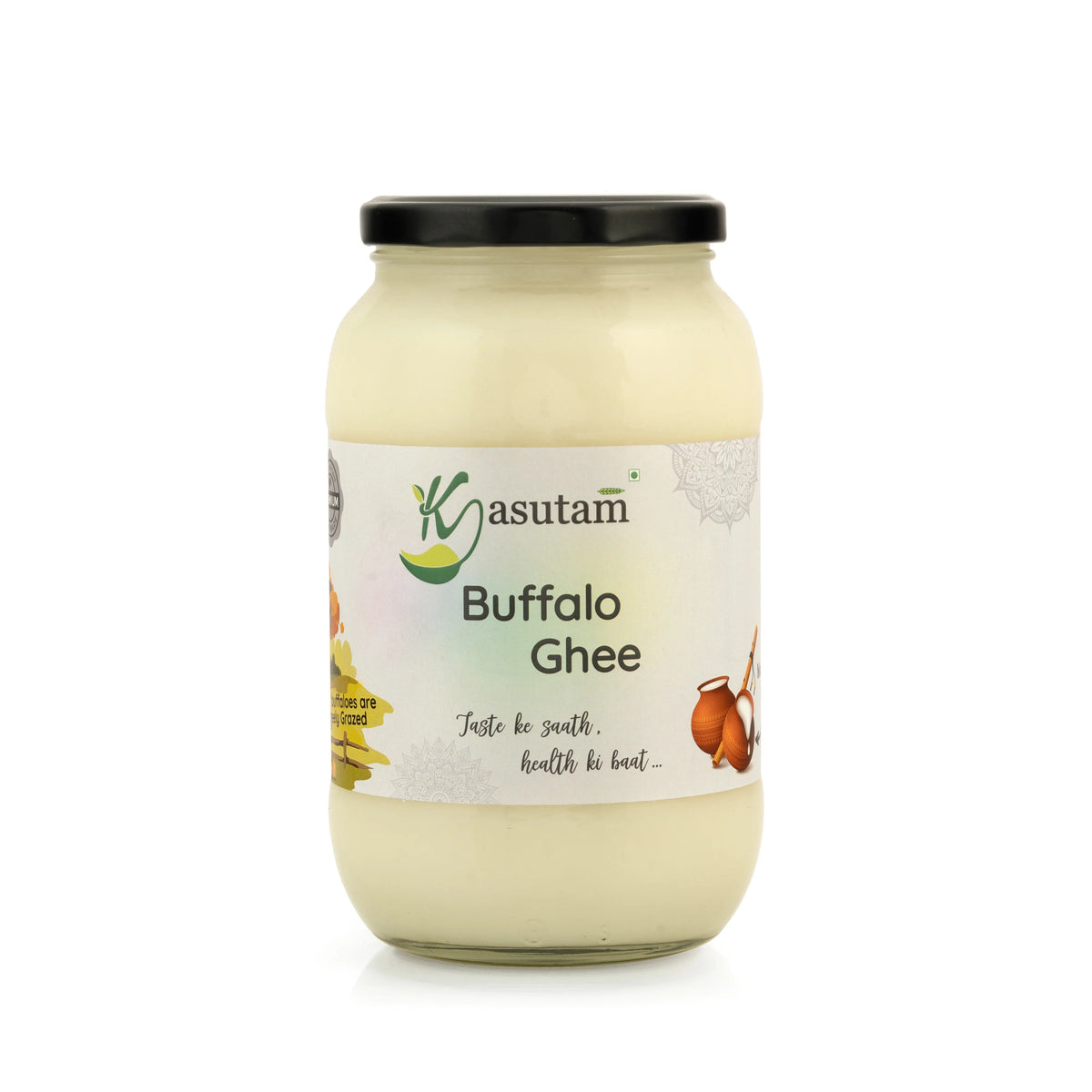 Kasutam Buffalo Bilona Ghee 500ml