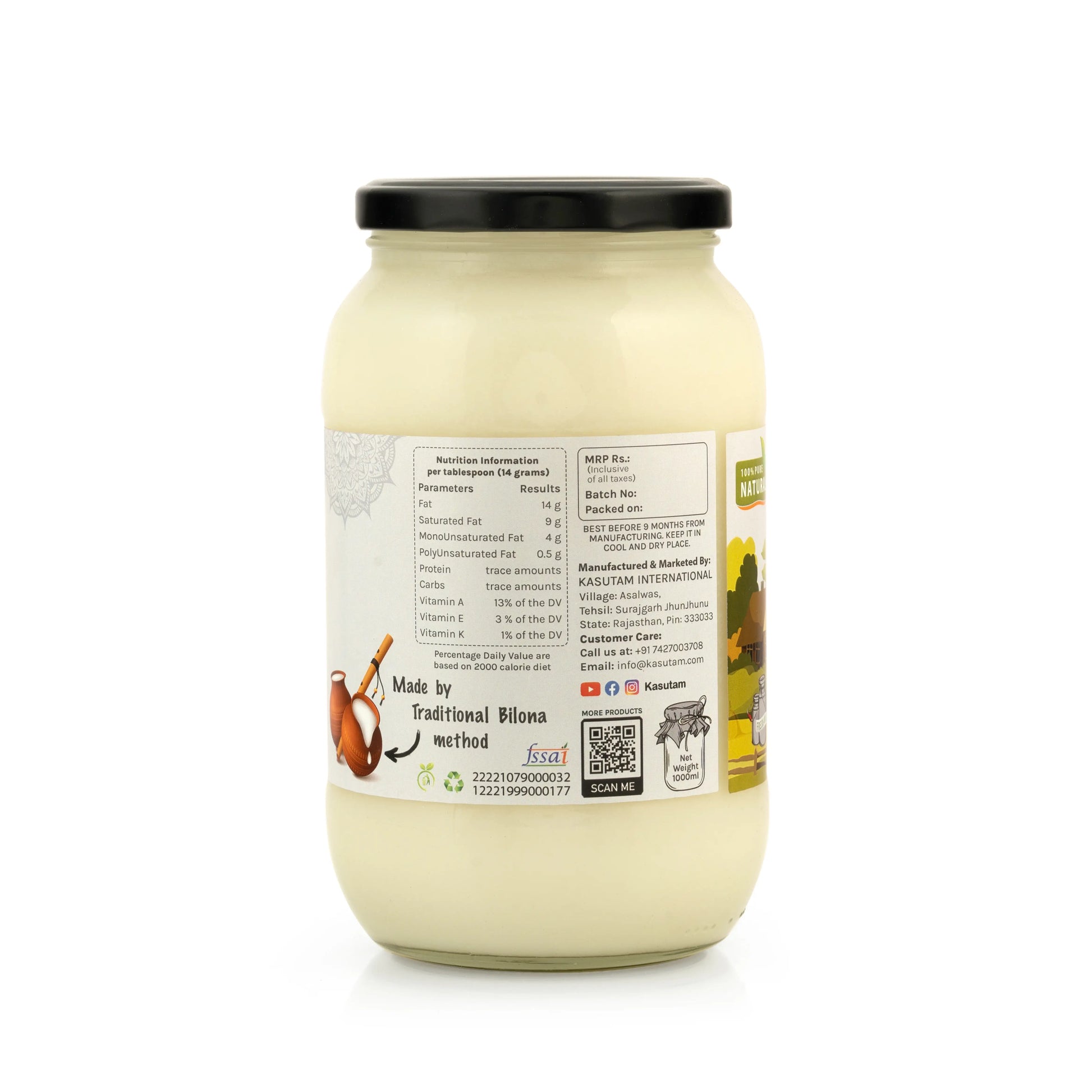 Buffalo Bilona Ghee