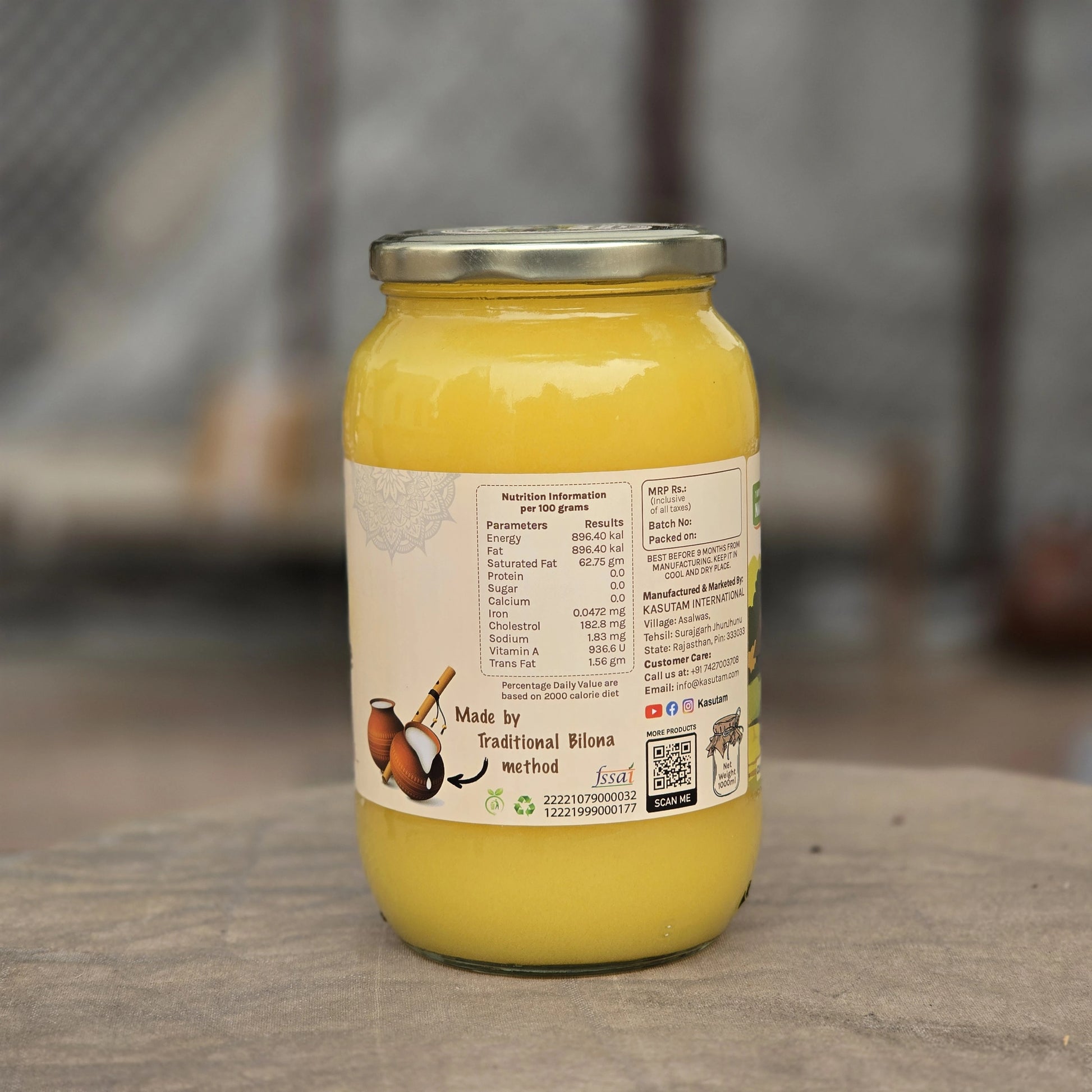 A2 Desi Cow Bilona Ghee