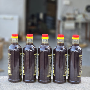 Cold Pressed Black Mustard Oil 1 Liter Bottle x 5 Bottle (5 Liter) + 1 Liter Free