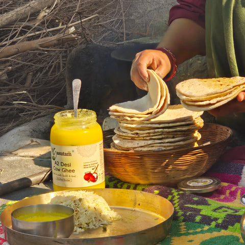 Buy 2 Liter A2 Ghee Get 1 Laddu Box Free