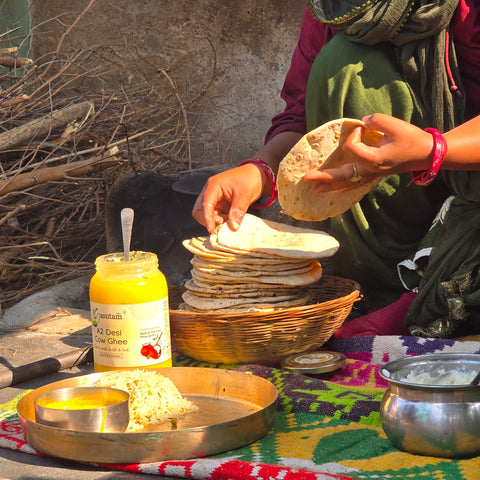 Buy 2 Liter A2 Ghee Get 1 Laddu Box Free
