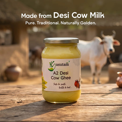 A2 Desi Cow Bilona Ghee - 500 Ml