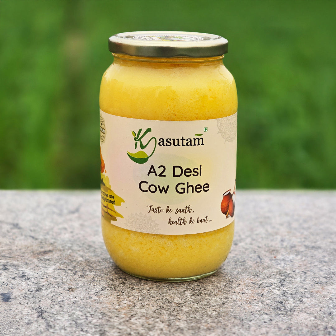 1 Liter A2 Cow Ghee with Haldi Powder Combo