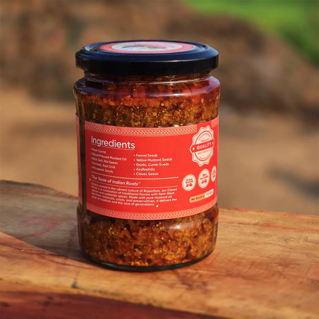 Carrot Pickle 500 Gram