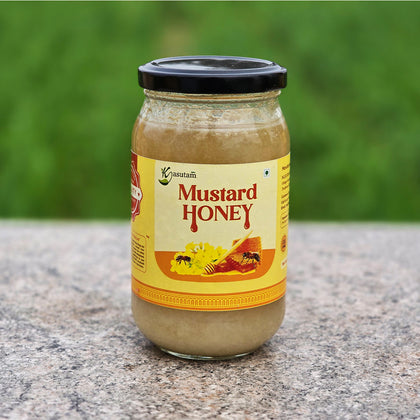 Raw Mustard Honey - 500 Gram
