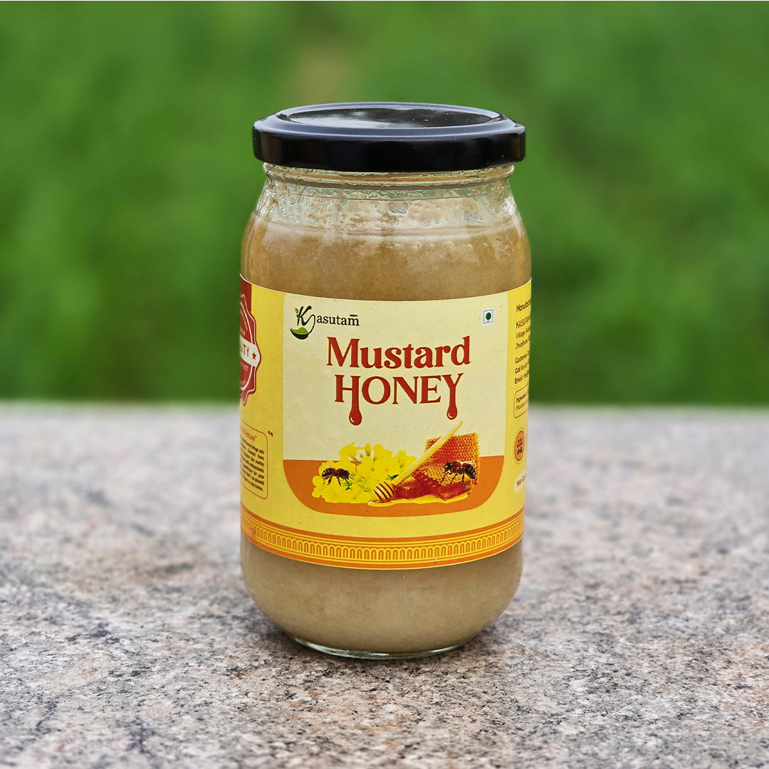 Raw Mustard Honey