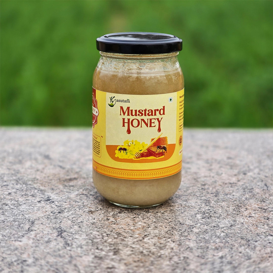 Raw Mustard Honey 500 Gram