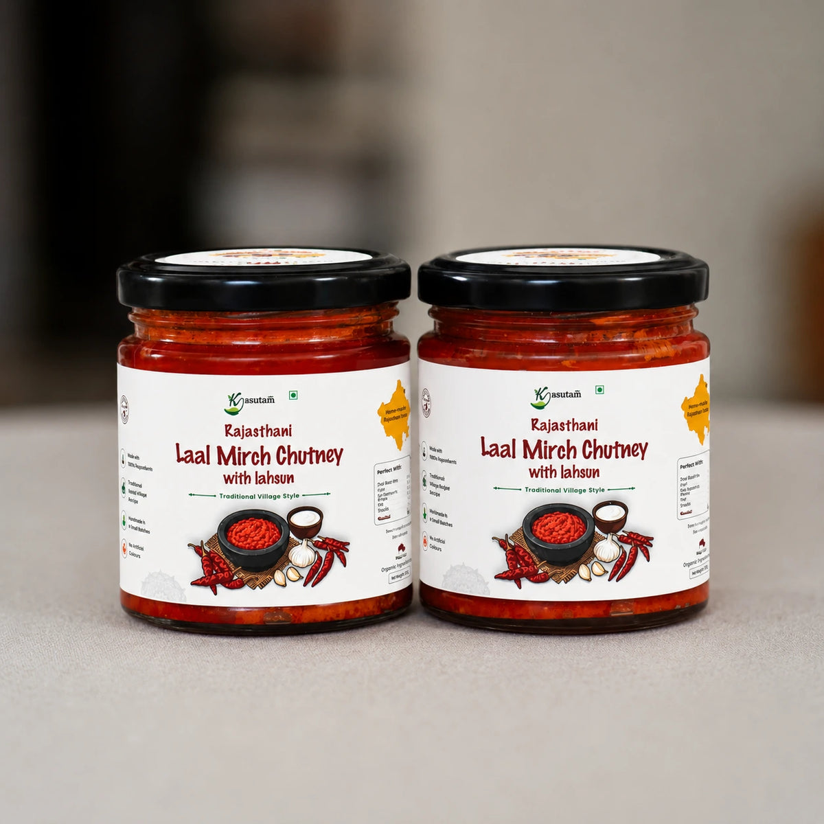 Rajasthani Laal Mirch Chutney