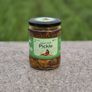 Tangy Combo – 500g Green Chilli Pickle + 500g Carrot Pickle