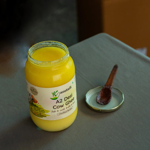 2 Liter A2 Cow Ghee With 500 gm Carrot Pickle Combo