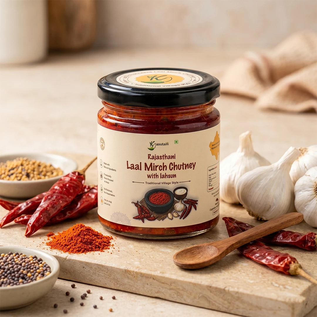 Rajasthani Laal Mirch Chutney