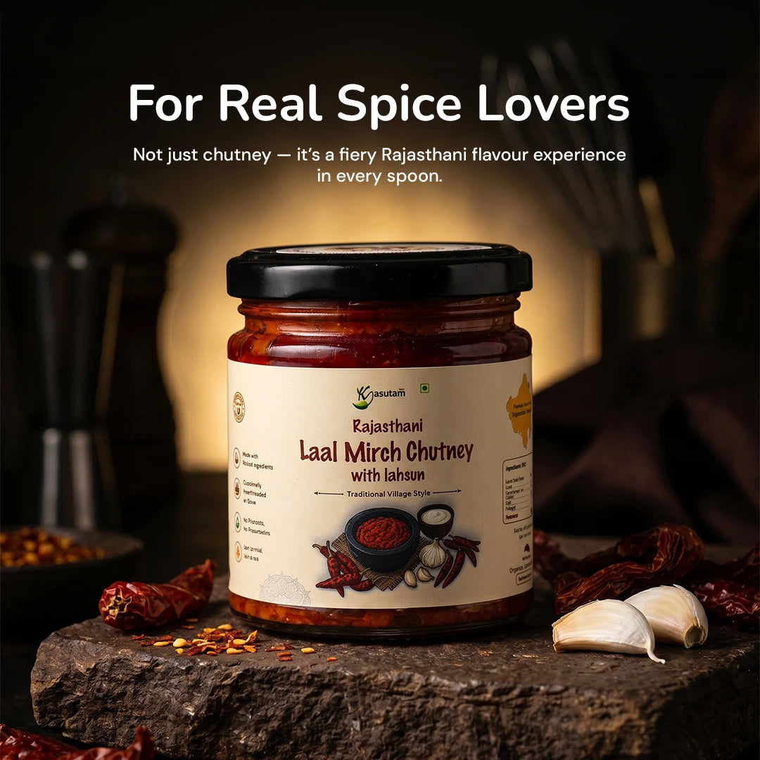 Rajasthani Laal Mirch Chutney
