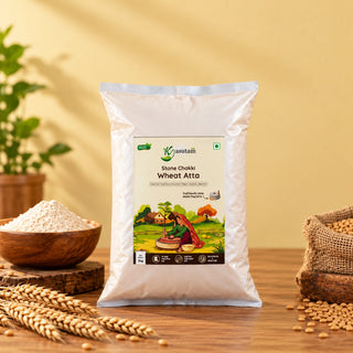 Kasutam Cold Pressed Wheat Atta - 5 Kg