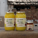 2 Liter A2 Cow Ghee with Free Rajasthani Laal Mirch Chutney 200 gm