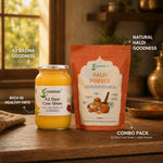 1 Liter A2 Cow Ghee with Haldi Powder Combo