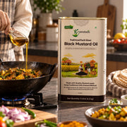 Cold Pressed Black Mustard Oil 5 Liter