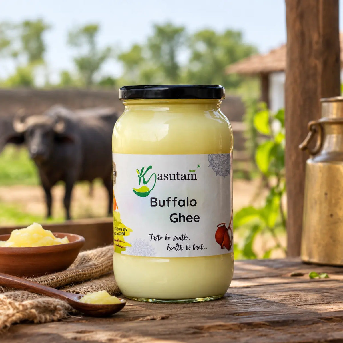 Buffalo Bilona Ghee 2L