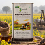 Cold Pressed Black Mustard Oil 5 Liter