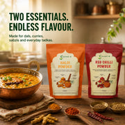 Red Chilli and Haldi Powder Combo (1 Kg)