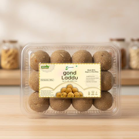 Gond Laddu 800 Gram- 12 Pcs