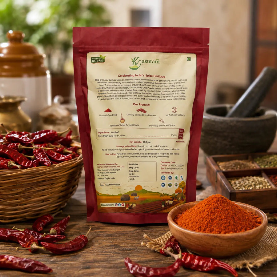 Kasutam Red Chilli Powder 500g